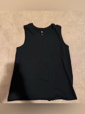 SO Black Crewneck Tank